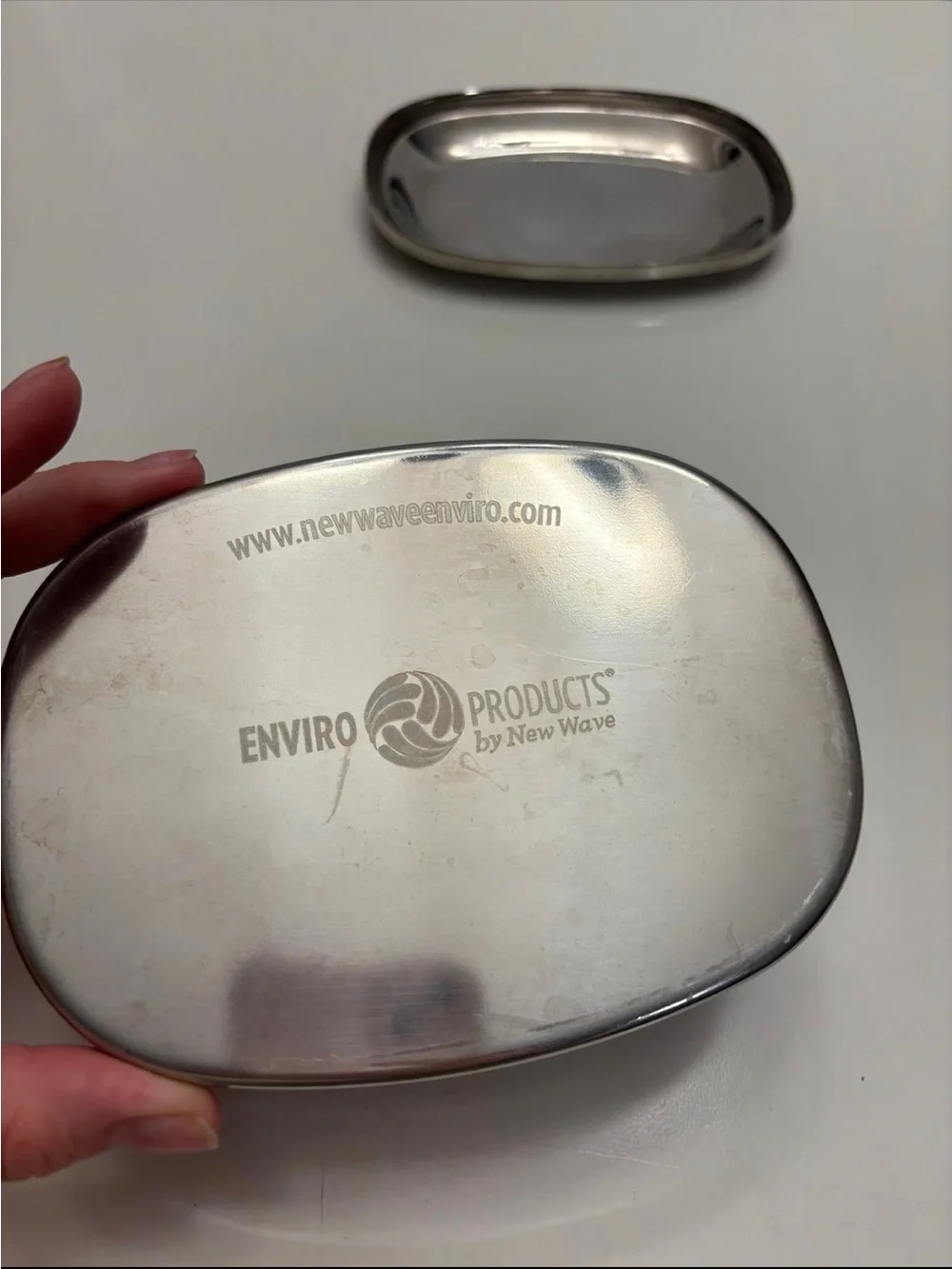 Stainless steel bento box by New Wave Enviro